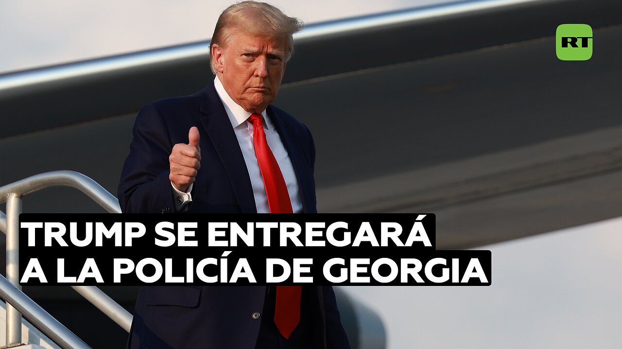 Trump asegura que se entregará a la Policía por cargos de interferencia en las elecciones del 2020