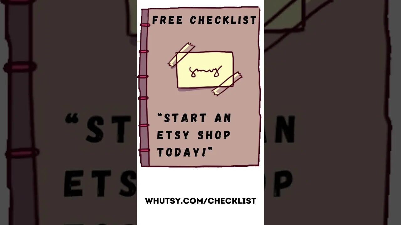 How to Start An Etsy Shop #shorts Download Our Free Checklist PDF, Get Started Today!