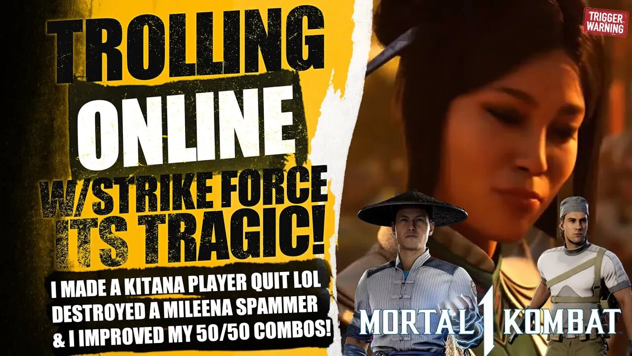 Mortal Kombat 1: My Trolling Is Getting WORSE! Kombat League FEARS My 50/50 MIX UP!