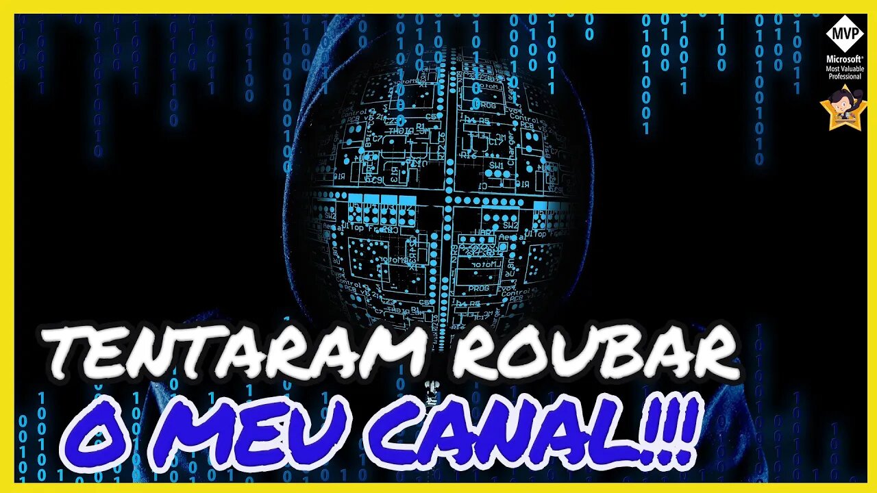 Tentaram roubar o meu canal!!!