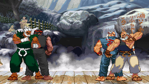 MUGEN - Evil Ryu & Shin Akuma vs. Sheng Long & .Gouken. - Download