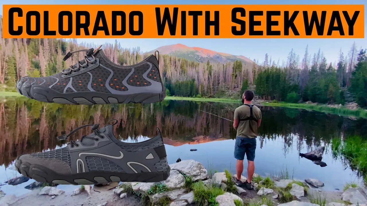 Colorado ADVENTURES With SEEKWAY SHOES!!! (Hidden Lake Hike)