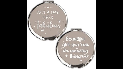 Birthday Gifts for Women－Compact Makeup Mirror,Gifts for Women, Festival ,Valentine's Day,Chri...