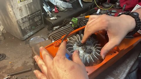 Husqvarna 390XP rebuild Part 2 - Ignition system
