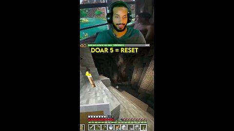 jogando Minecraft no hardcore e se doar reseta