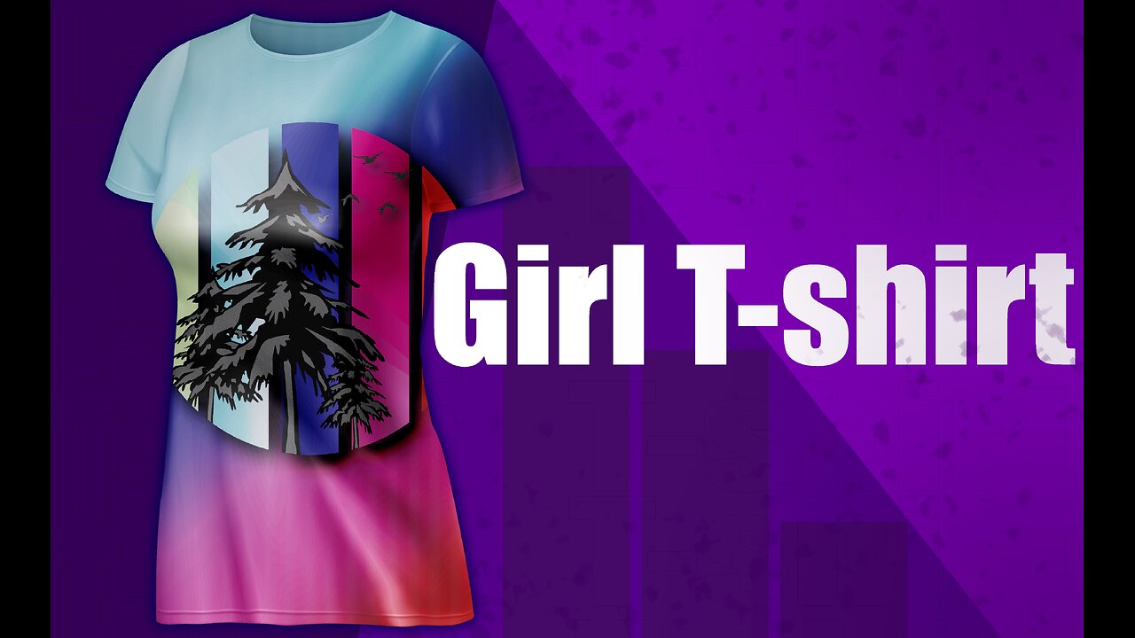 Girl T-shirt disain👕