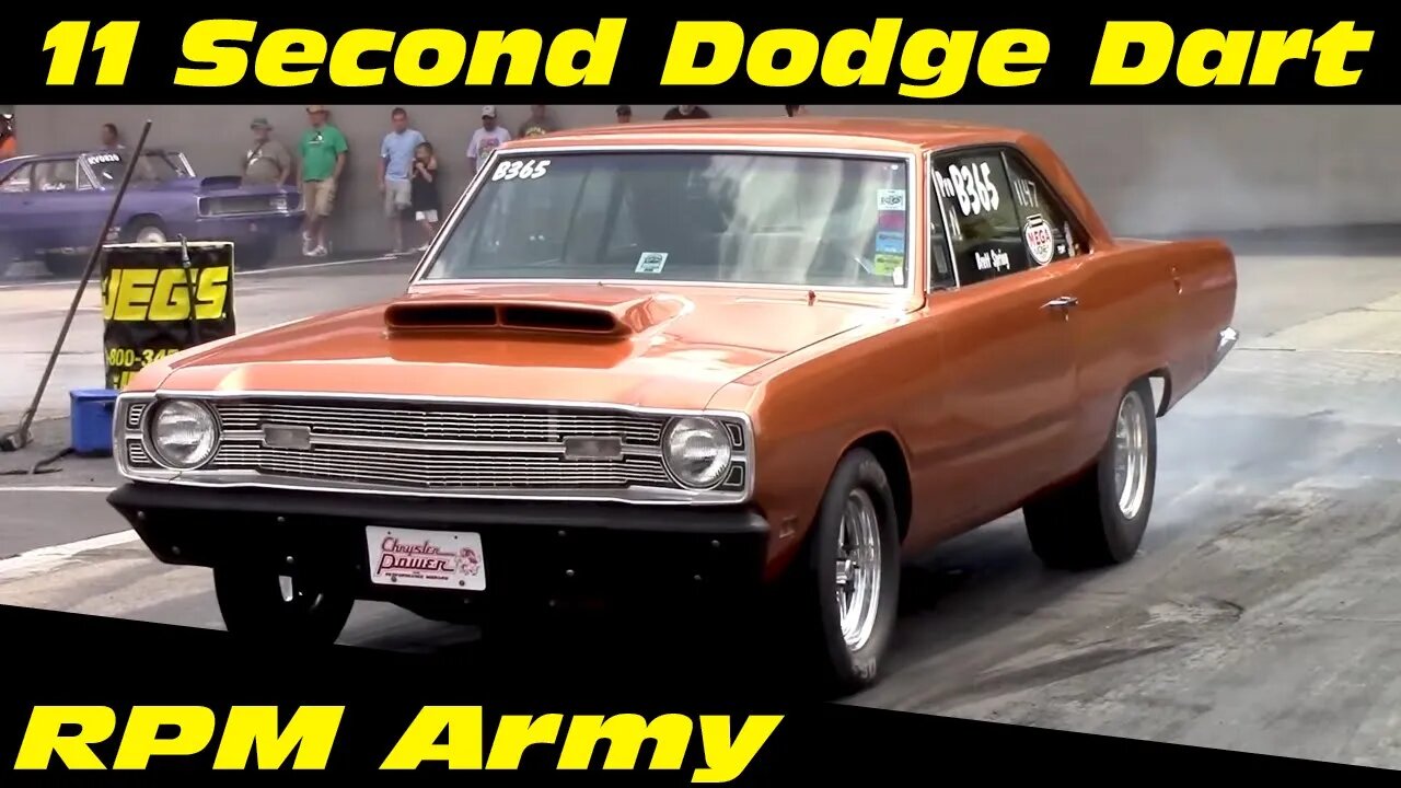 11 Second Dodge Dart Drag Racing