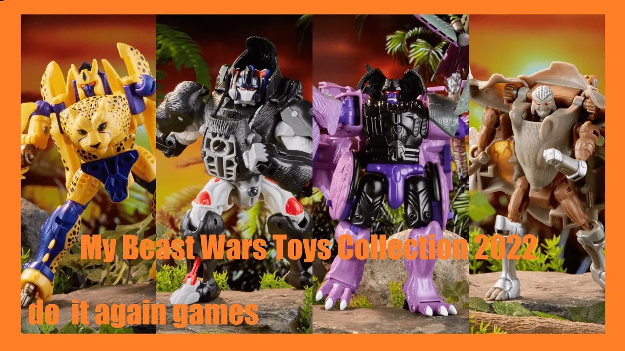 Beast Wars my collection in 2022