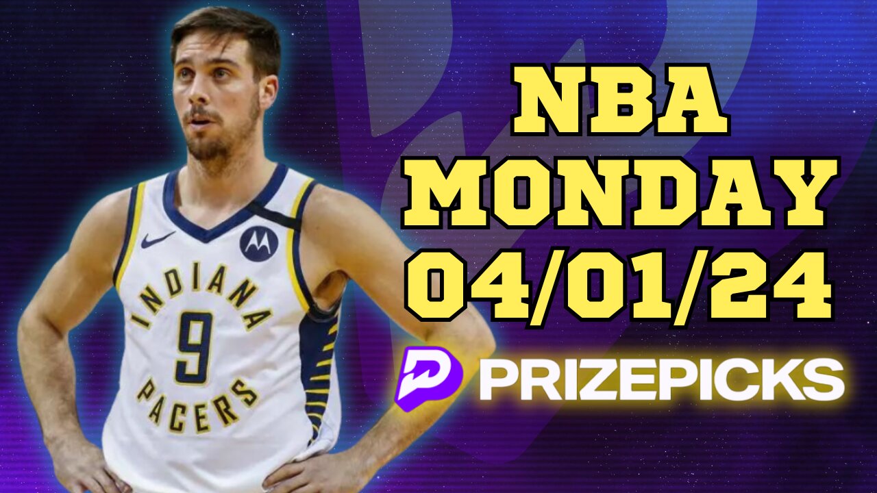 #PRIZEPICKS | BEST PICKS FOR #NBA MONDAY | 04/01/24 | BEST BETS | #BASKETBALL | TODAY | PROP BETS