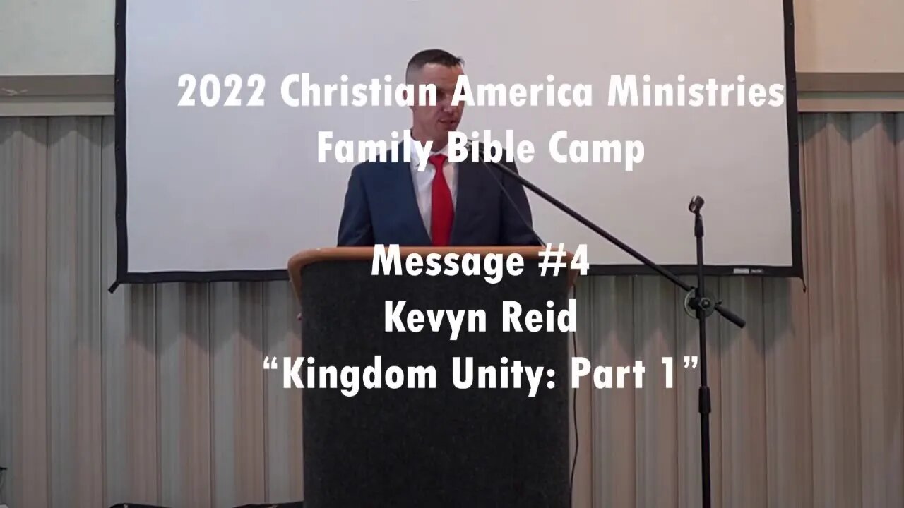 Arkansas Conference - 20AUG2022 - Kingdom Unity - Part 1