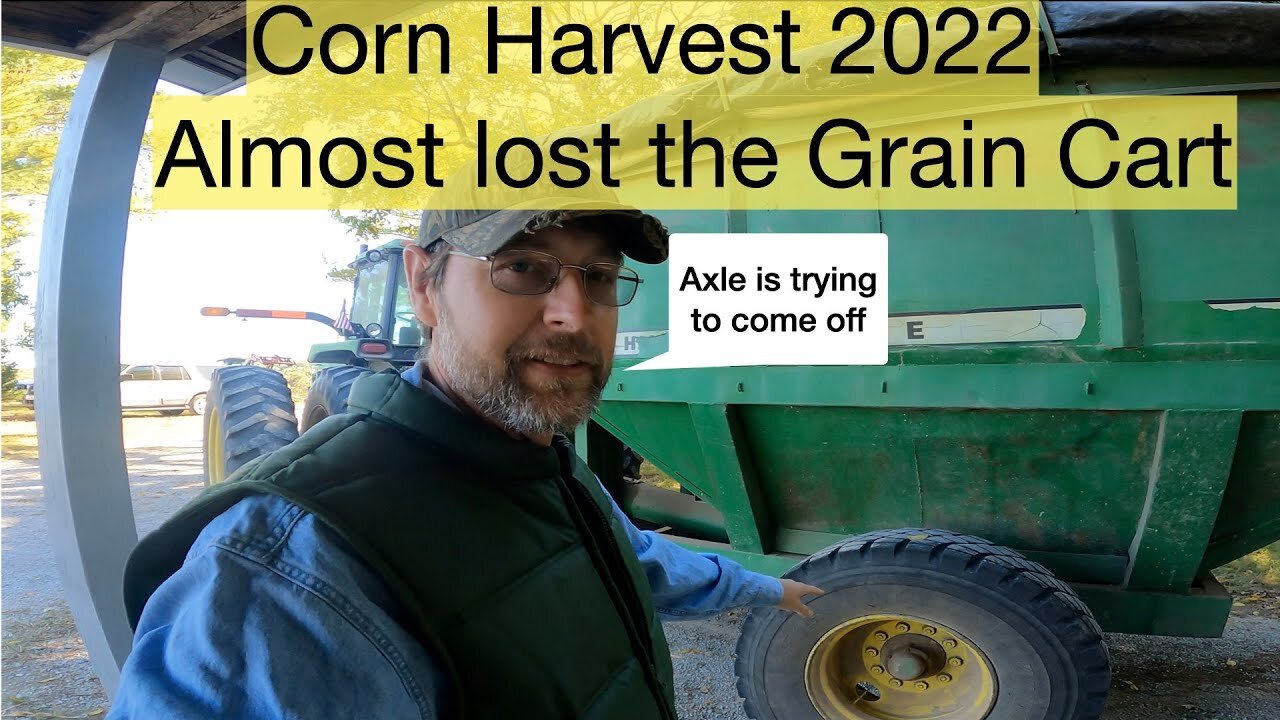 Corn Harvest 2022: Almost Lost the Grain Cart