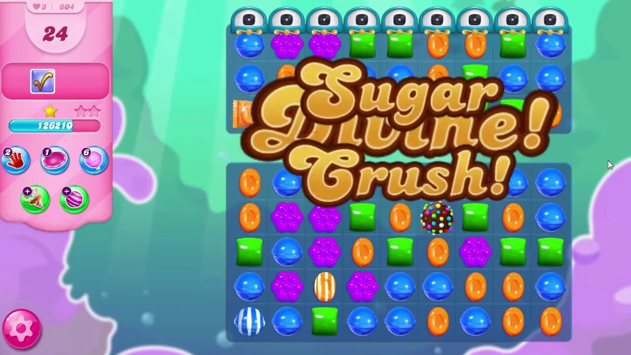Candy Crush Saga Level 604