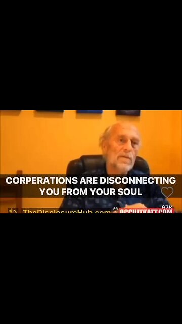 🌐 Are Corporations Trapping Our Souls? In this video, Dr Dietrich explores the theory that corpora