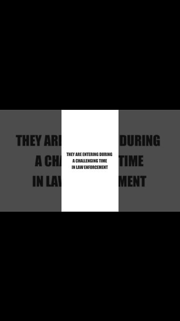 Advice for rookie #policeofficers! #youtubeshorts #police