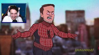 HOMEM ARANHA - CASA DO C4RALH0 feat @LSD COMIX | REACT