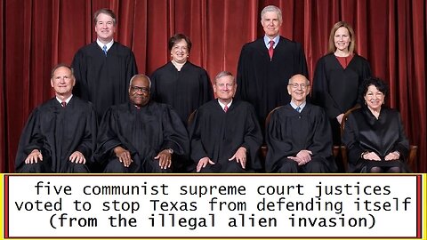 five communist Supreme Court Justices