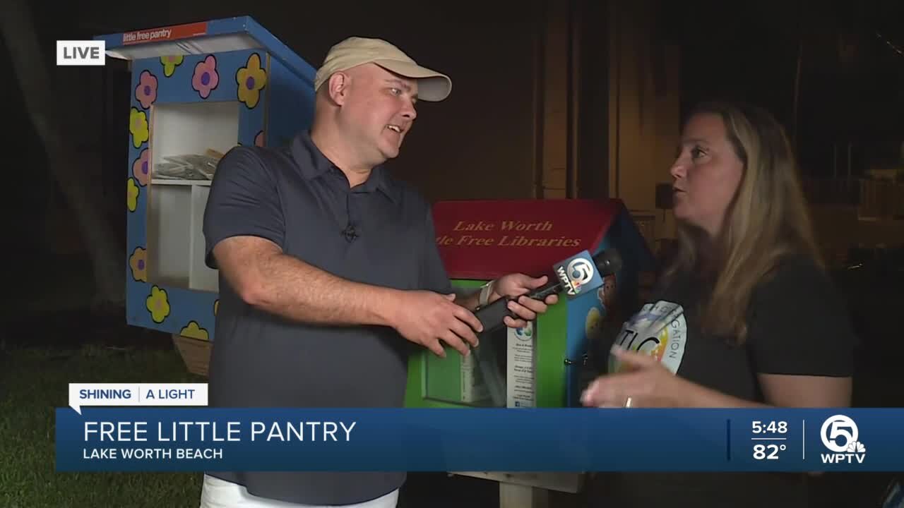 Little free pantries help the hungry