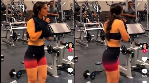 Entitled Woman GOES OFF On Black Trainer For LOOKING At Her In Gym...Ends Up Getting KICKED OUT