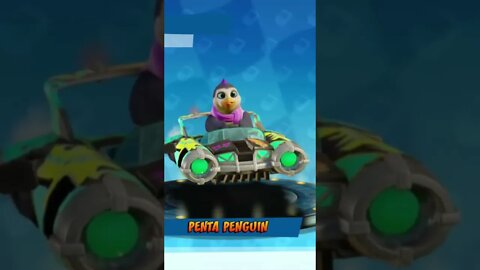 Penta Penguin Idle Animation - Crash Team Racing Nitro-Fueled