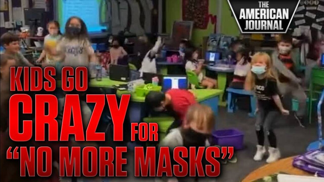 Kids Go Crazy When Told They No Longer Have To Wear Masks