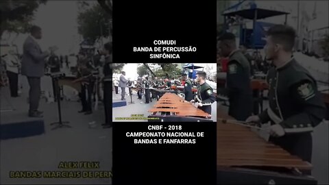 COMUDI - BANDA DE PERCUSSÃO SINFÔNICA 2018 - #Shorts