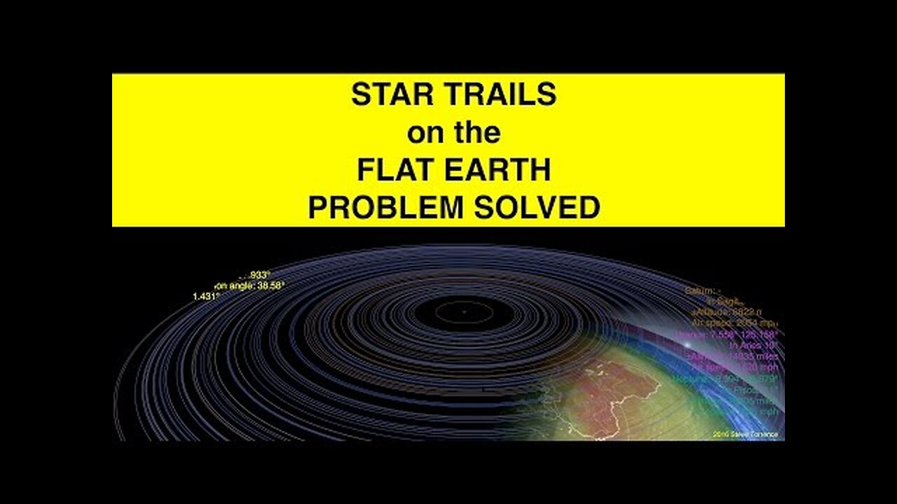 Flat Earth | Refraction part 2 - Star Trails