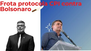 Alexandre Fruta procola CPI contra Bolsonaro.