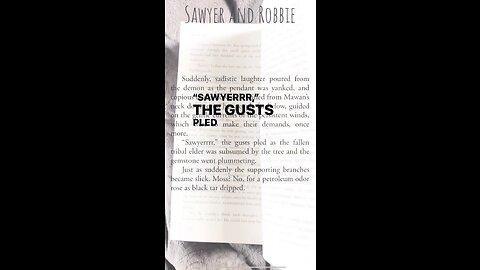 The call of the wind in Sawyer And Robbie