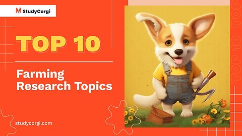 TOP-10 Farming Research Topics