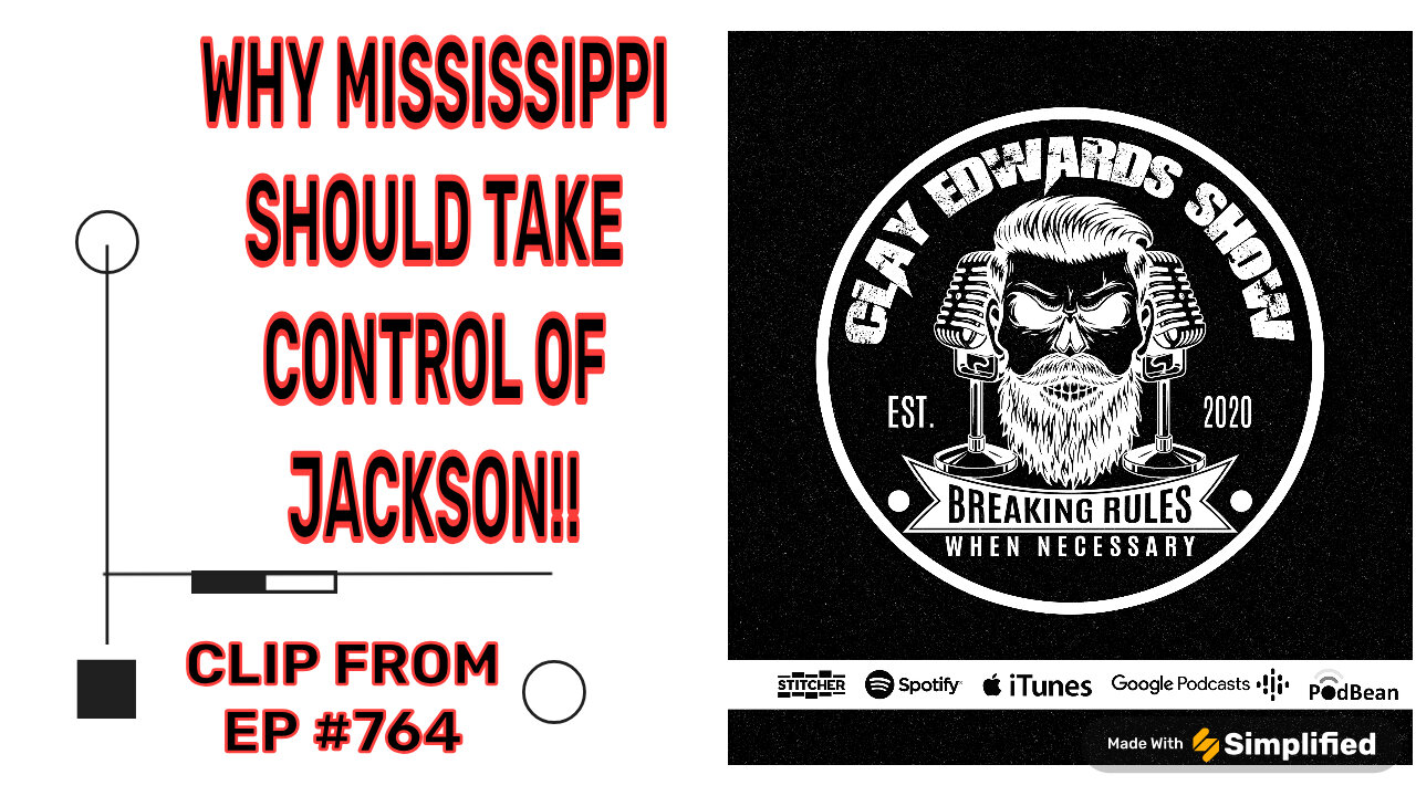 IT'S BEYOND TIME FOR STATE OF MISSISSIPPI TO TAKEOVER THE CITY OF JACKSON, HERE'S HOW & WHY!!