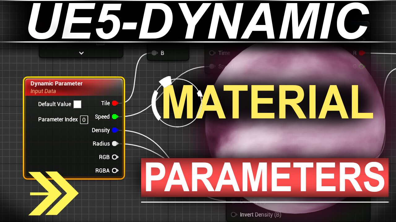 Unreal5 Niagra VFX: Dynamic Material Parameters-!!