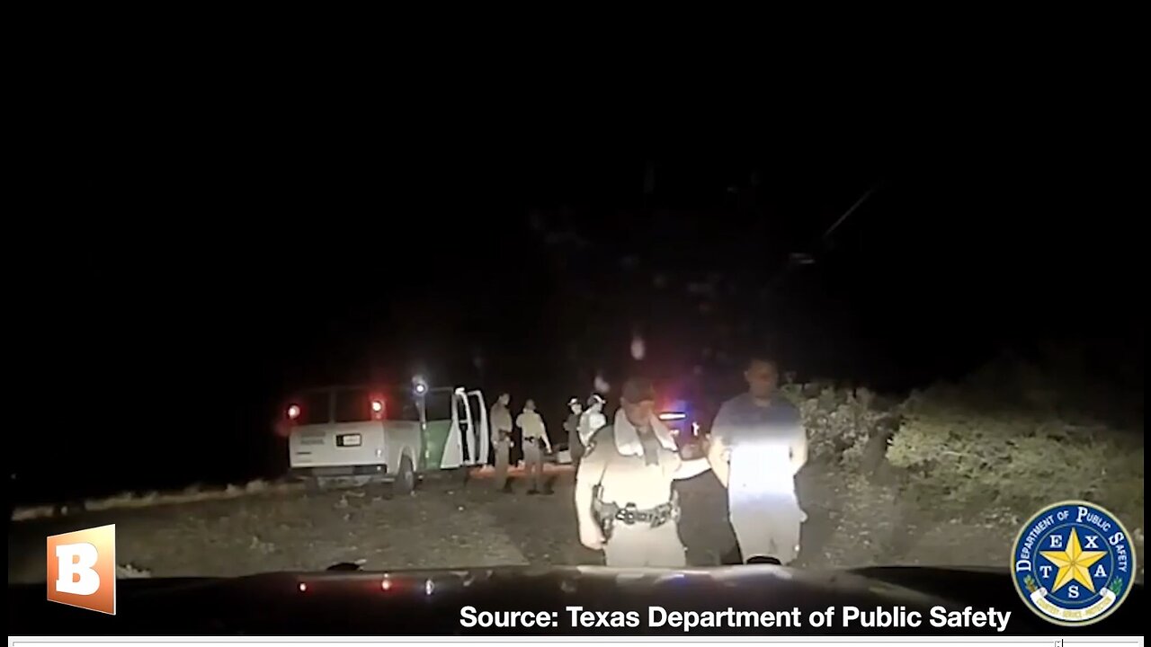 Human Smuggler and Other Illegals CAUGHT by Texas DPS After Wild High-Speed Chase