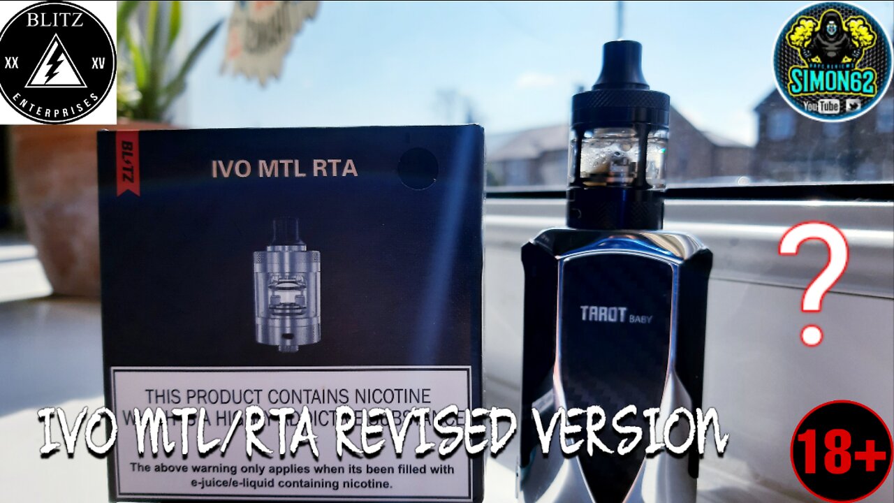 BLITZ IVO MTL RTA REVISED VERSION ????? #ivomtlrta#blitzvapes#vape 🔞