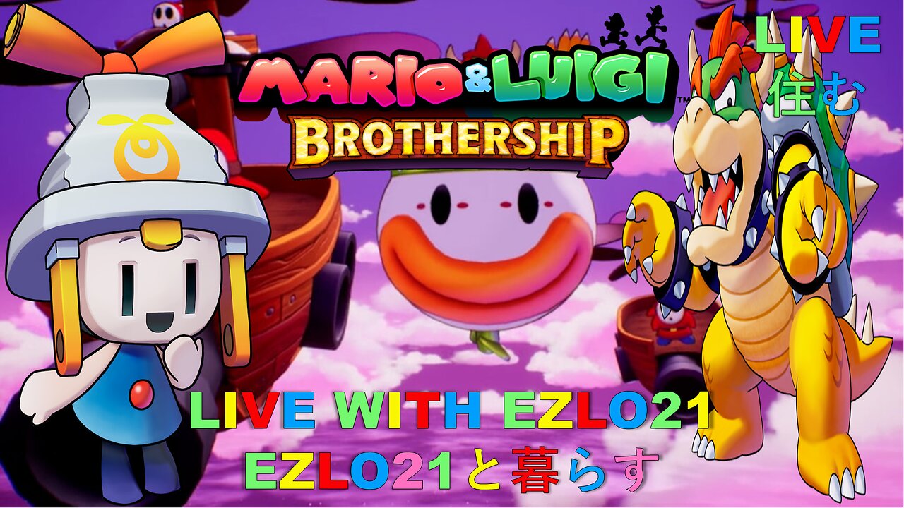 Mario & Luigi Brothership #5 | Live With EZLO21