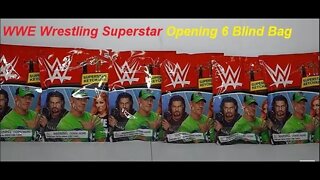 🔥WWE Wrestling Superstar 🔥Opening 6 Mystery Blind Bag Keychain Collect 18 Series 1 toy & card review