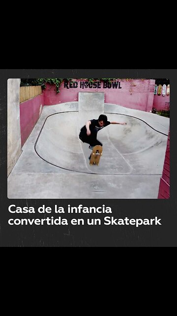 Empresario transforma su hogar de la niñez en un Skatepark comunitario