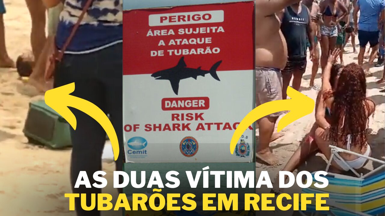 ATAQUE DE TUBARÕS | VEJAM AS DUAS VÍTIMAS QUE FORAM GRAVIMENTE FERIDAS ENTRE ONTEM E HOJE