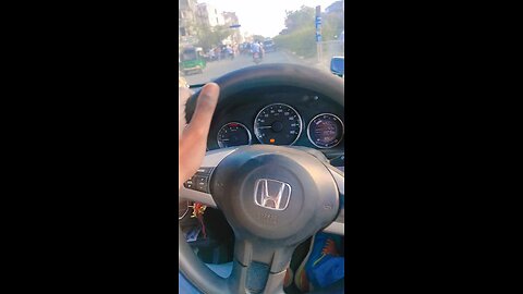 Indian road driving Honda brv 🚘🚘🚘