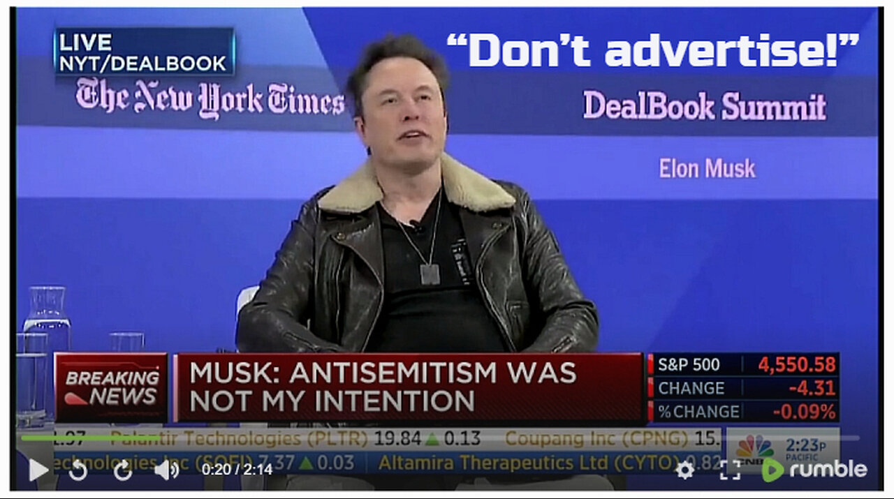 ‘Go F**K Yourself’: Elon Musk Visibly Stuns Host With Response