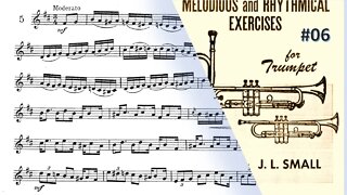 🎺🎺🎺 [TRUMPET ETUDE] Small 27 Melodical and Rhythmical exerc. forTrumpet- #06 por Helder Passinho Jr.