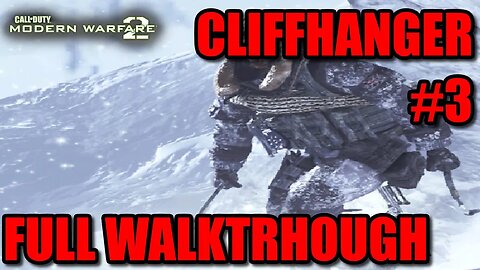 Call of Duty: Modern Warfare 2 (2009) - #3 Cliffhanger [Epic Snow Mission/ACS Module/Snowmobile]