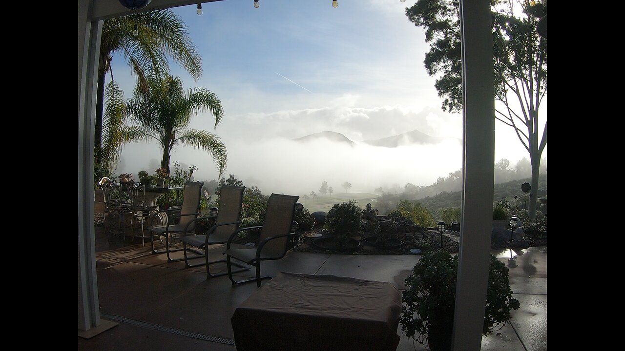 Fog in the Early Morning Timelapse