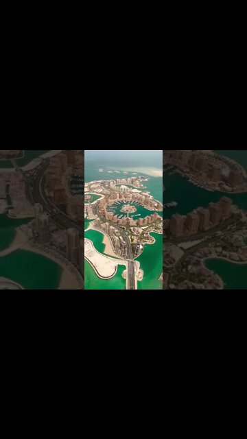 Beautiful #PearlQatar #DohaQatar #Lusail VDO..
