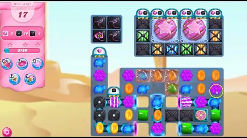 Candy Crush Level 4167 Talkthrough, 23 Moves 0 Boosterws