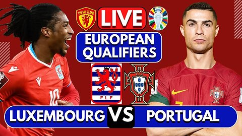 Luxembourg 0 - 1 Portugal First goal by Cristiano Ronaldo at 8:23 min