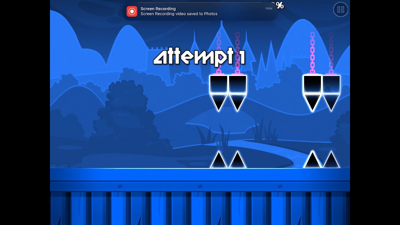 My first Geometry Dash level