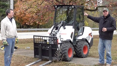 ALL-NEW Bobcat Articulated Loader vs. Flag Pole! Meet "Bobby"!!!