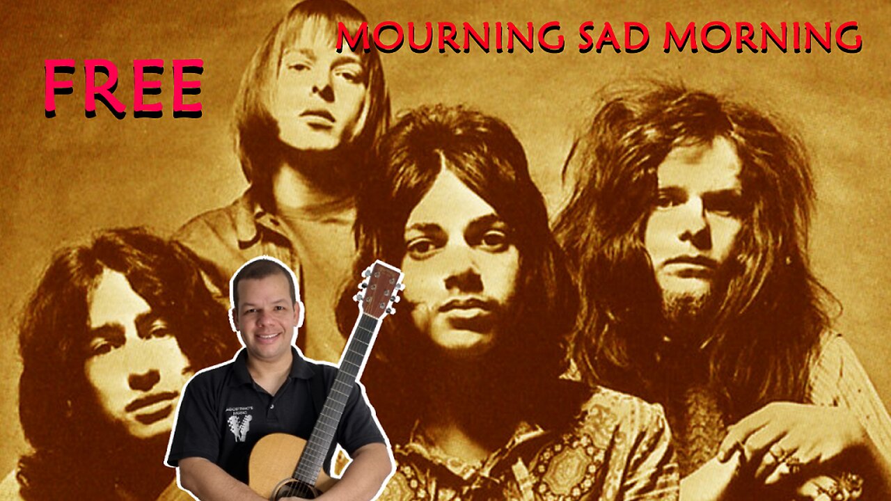 Como tocar MOURNING SAD MORNING (Free) - Aula Completa + PDF