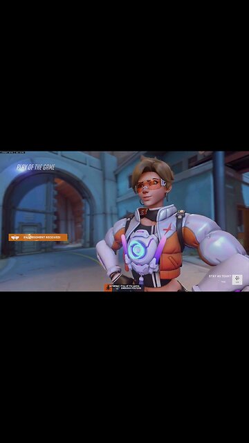 Just being a total douche blocking the spawn. POTG with Tracer