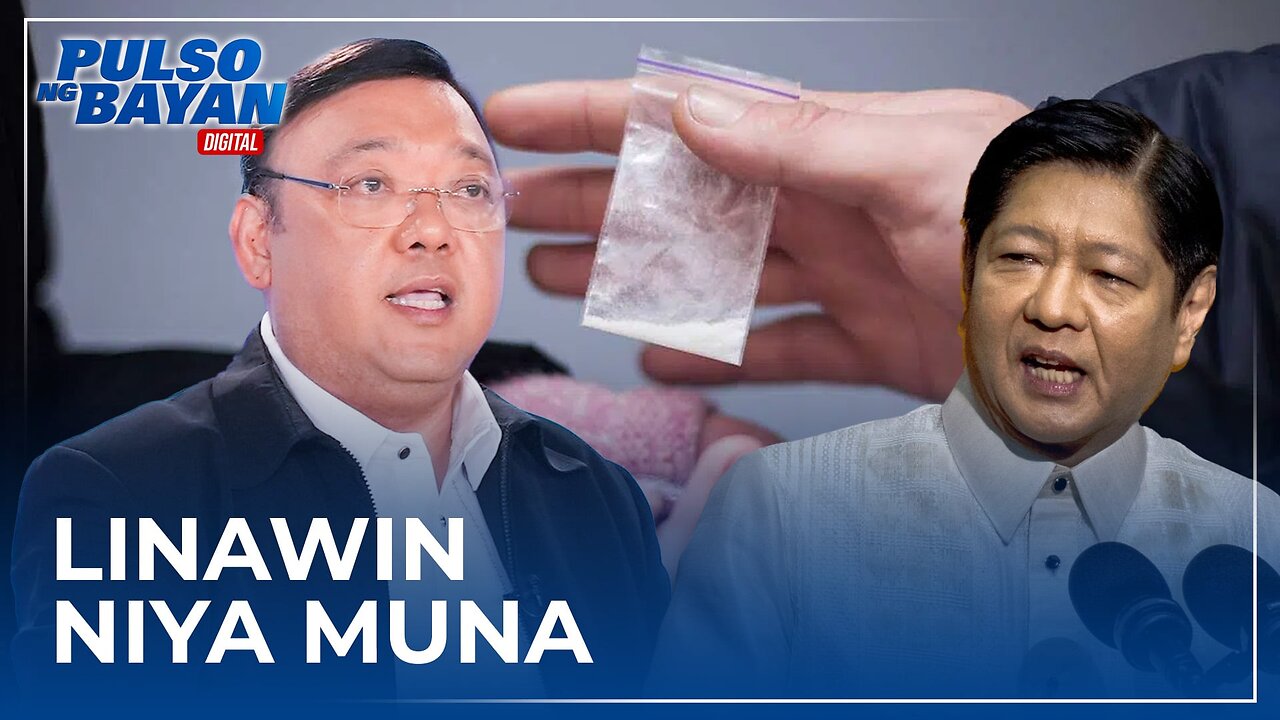Mas mabuti pa bago siya lumipad ng Amerika, linawin na niya na hindi siya gumamit ng ilegal na droga